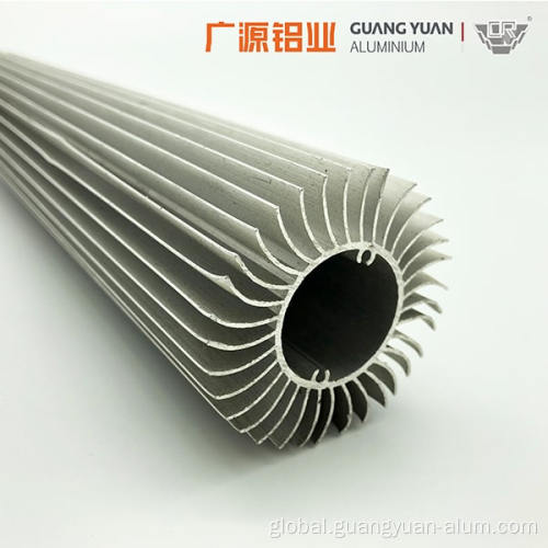 Extruded Aluminum Heatsink Round Extruded Aluminum Heatsink Manufactory